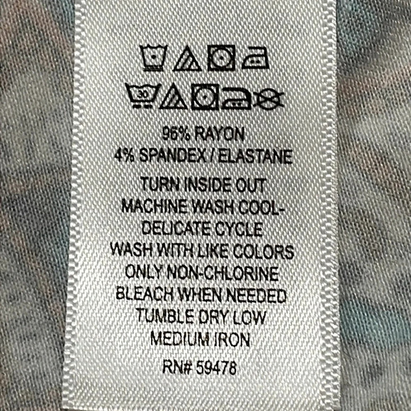 Artisan NY Maxi Skirt Boho Print Pull On S - Picture 12 of 13